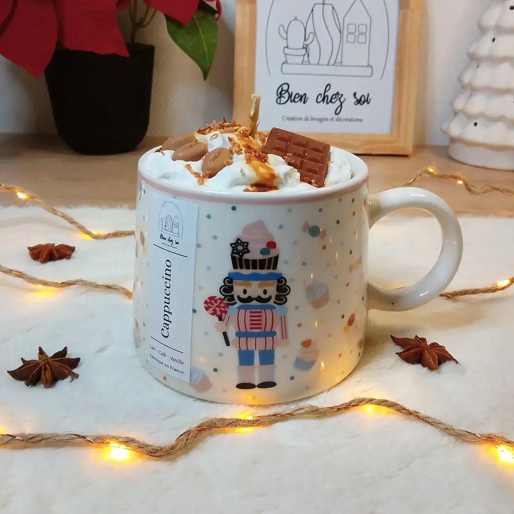 Bougie Mug Cappuccino