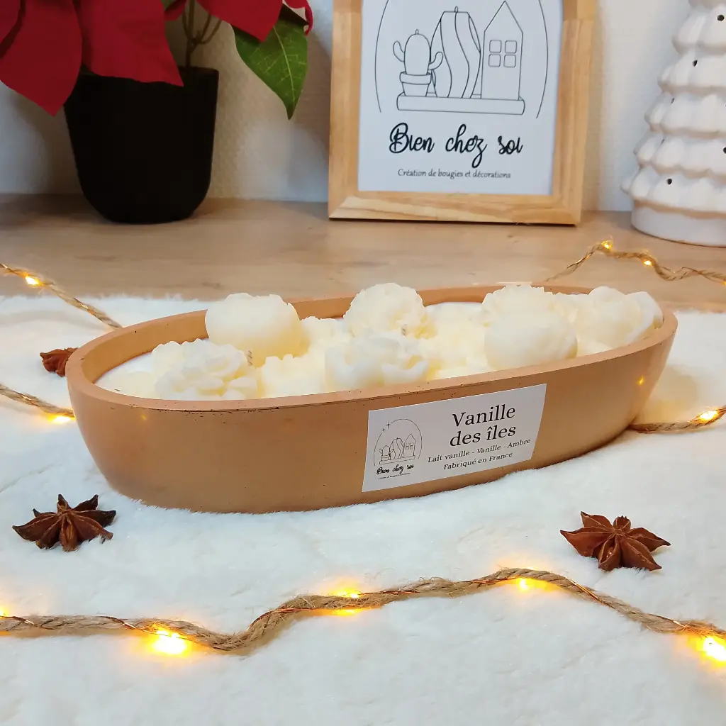 Bougie Waka Vanille des îles
