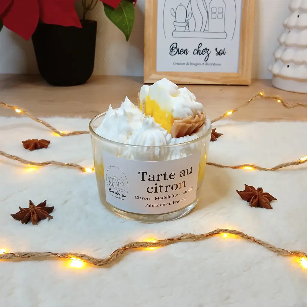 Bougie Tarte au citron