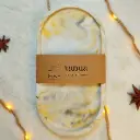 Vide poche Vanua jaune et noir marbré