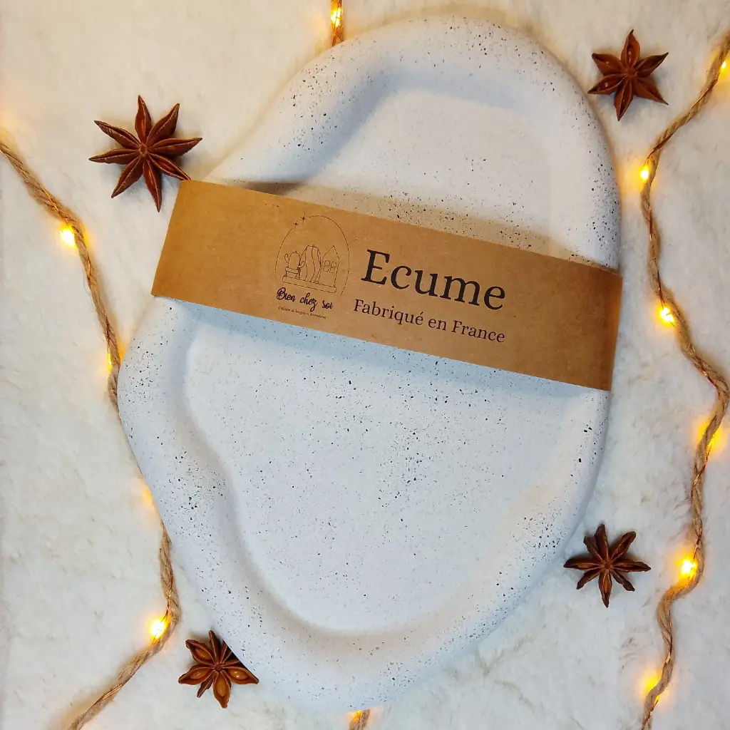 Vide poche Ecume granit