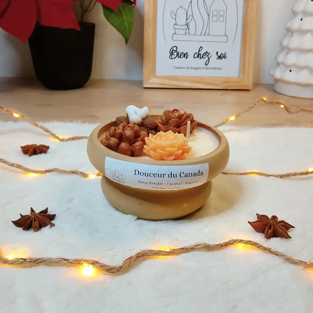 Bougie Sam Douceur du Canada