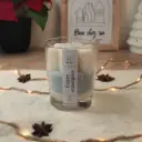 Bougie Cimes enneigées