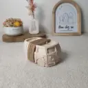 Bougie Van Caramel beurre salé marbrée