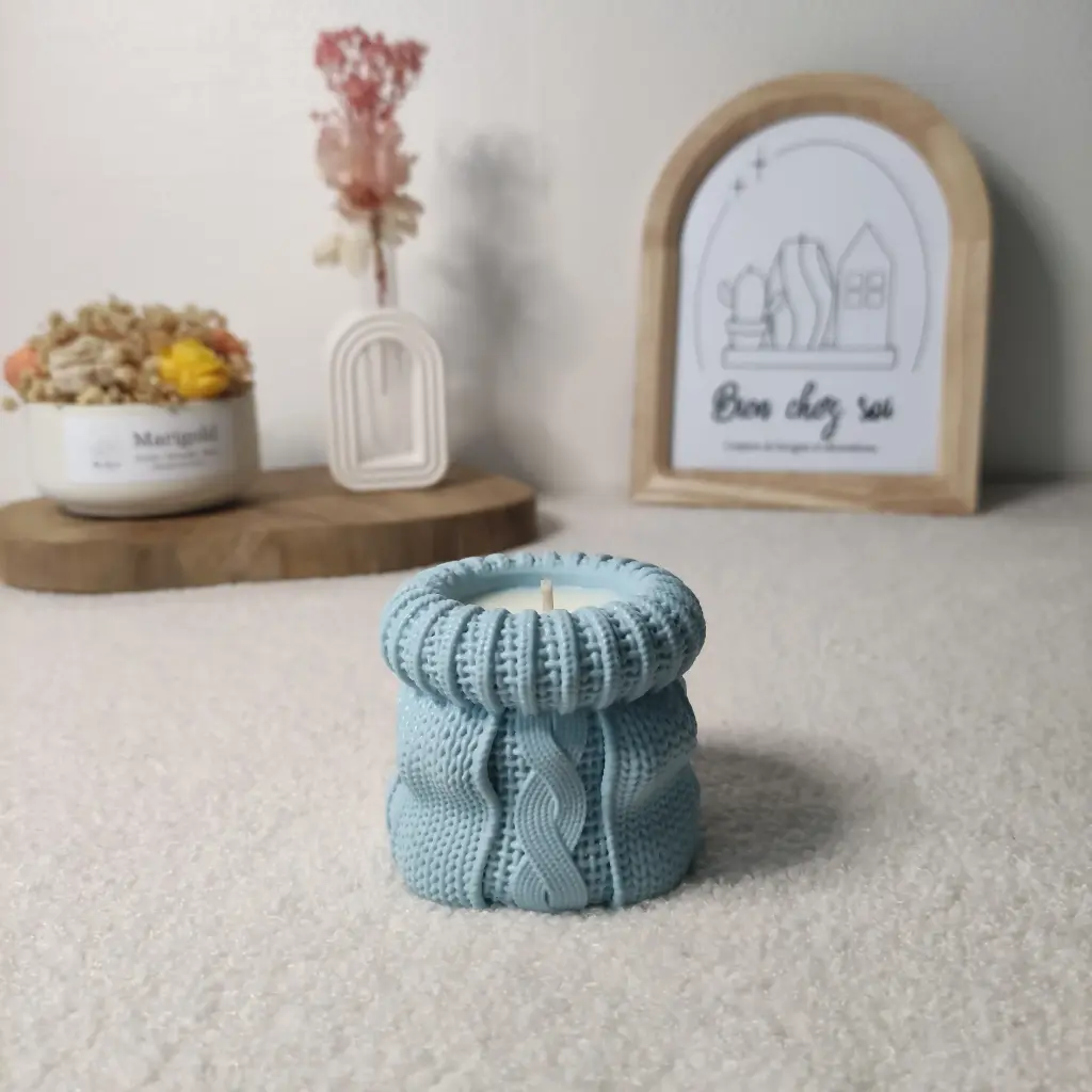 Bougie Adoucissant tricot