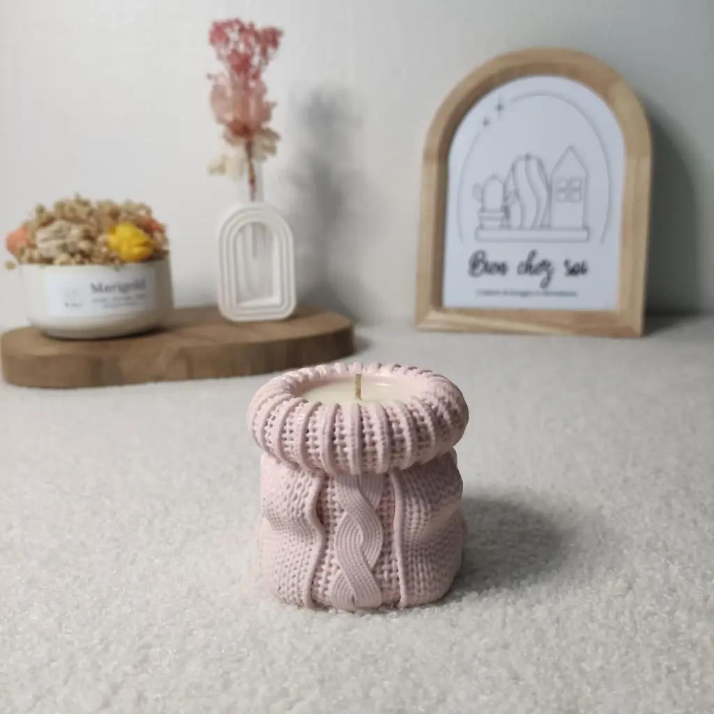 Bougie Fruits confits tricot