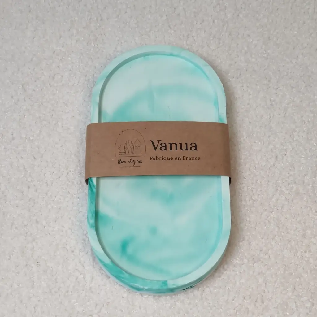 Vide poche Vanua vert marbré