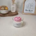 Bougie Valentine Pink Love