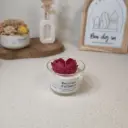 Bougie Valentine Pomme d'amour