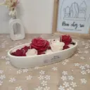 Bougie Waka Rose éternelle