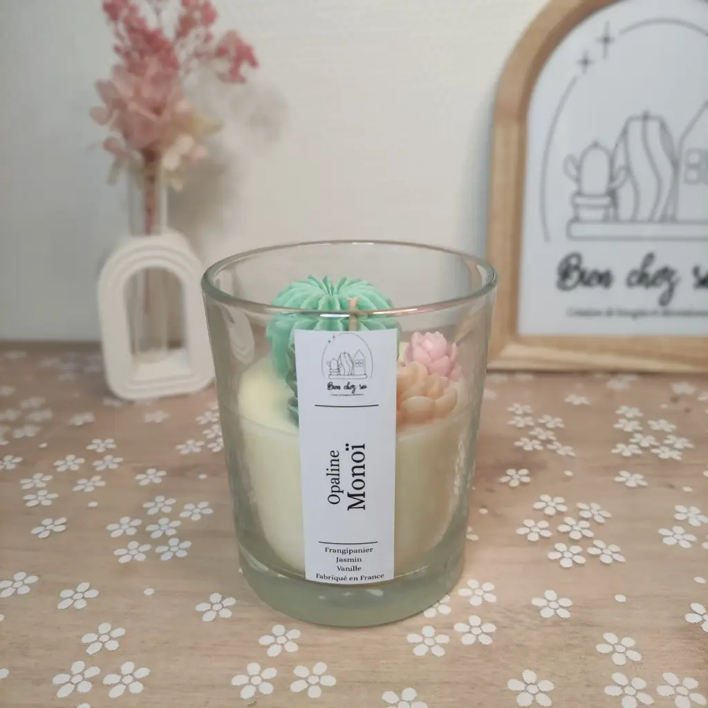 Bougie Opaline Monoï