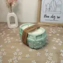 Bougie Van Mojito marbrée