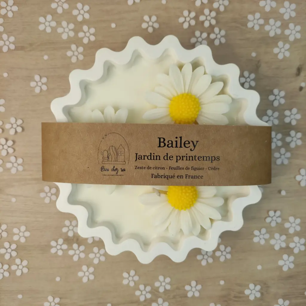 Bougie Bailey Jardin de printemps