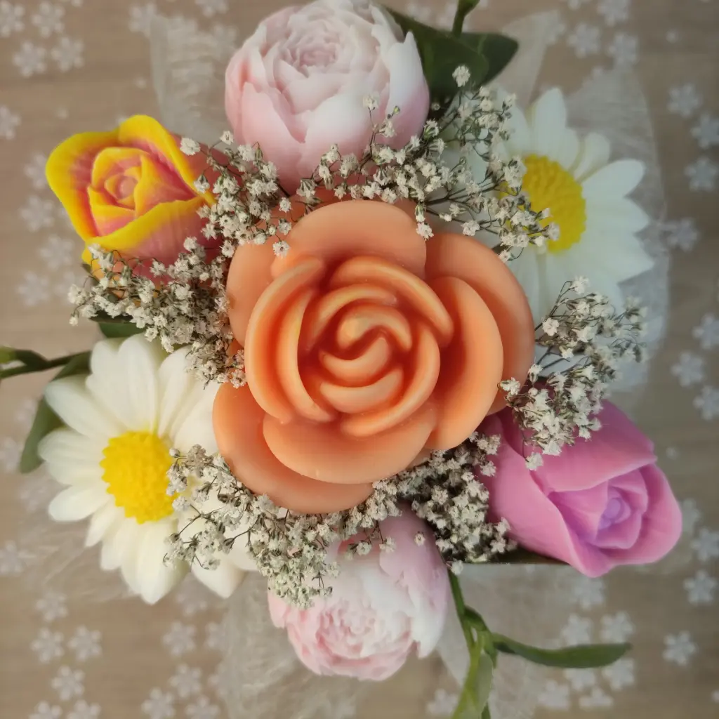 Bouquet de fondants parfumés NEVA Jardin de printemps