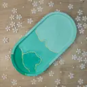 Vide poche Vanua vert et doré