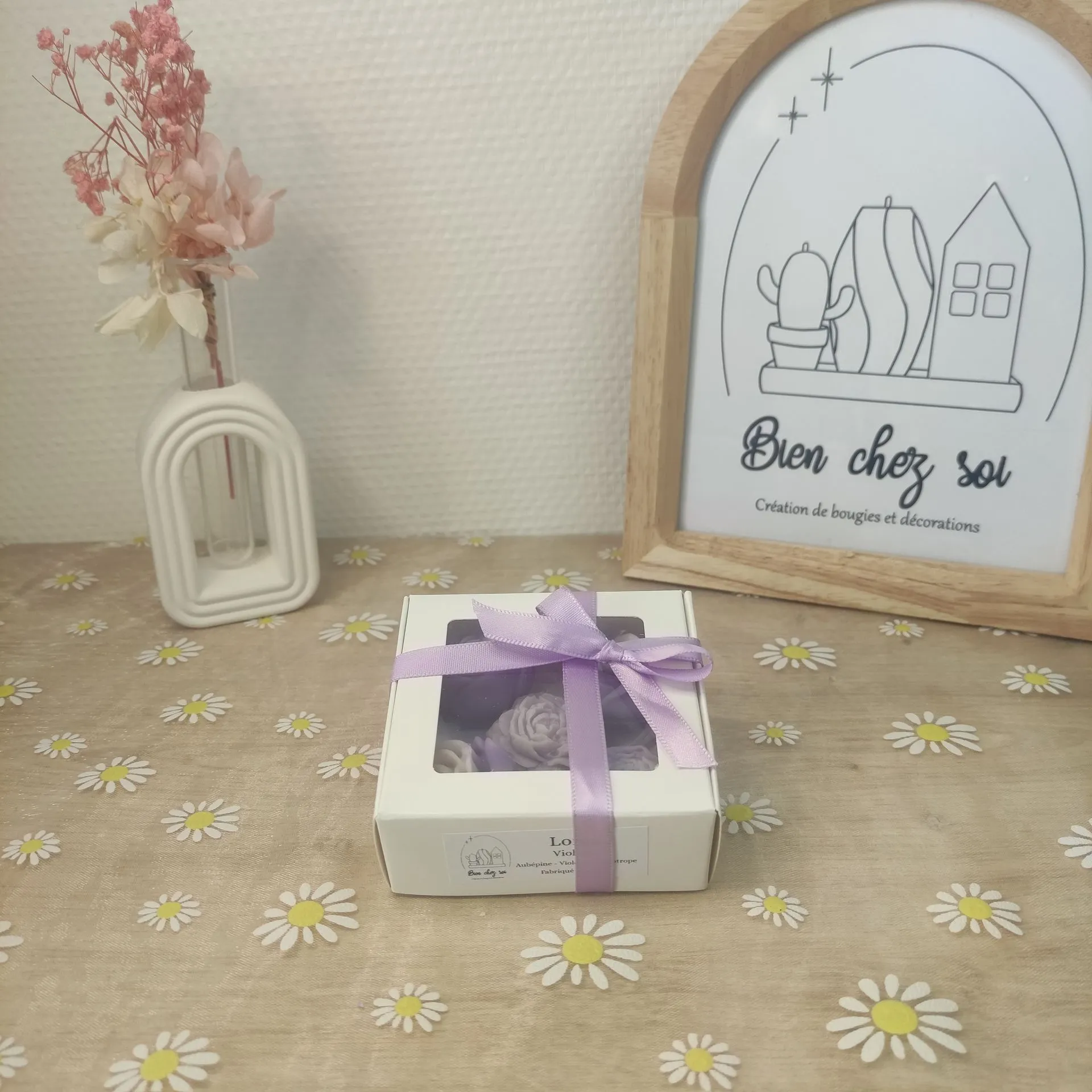 Coffret fondants parfumés Violette