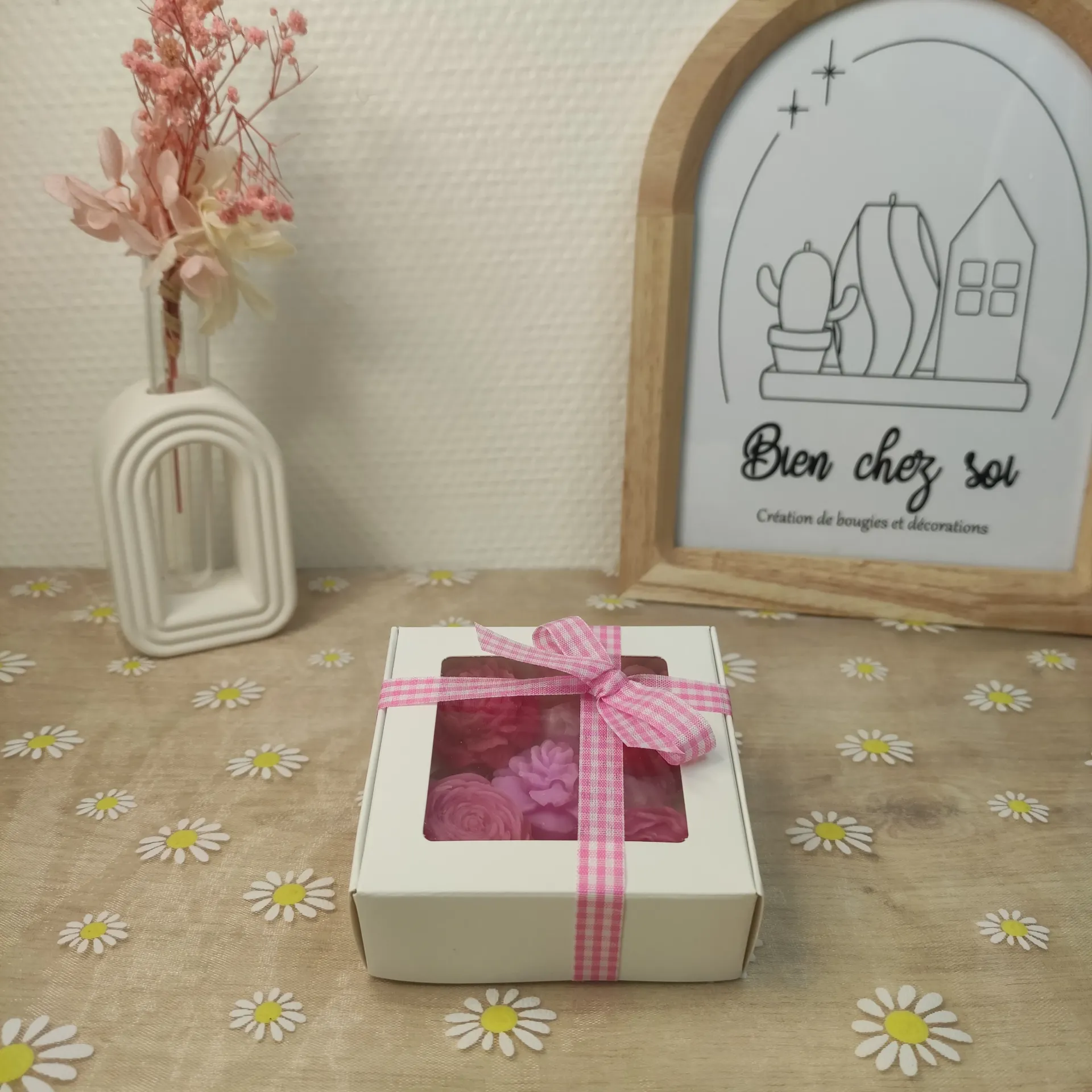 Coffret fondants parfumés Rose ancienne