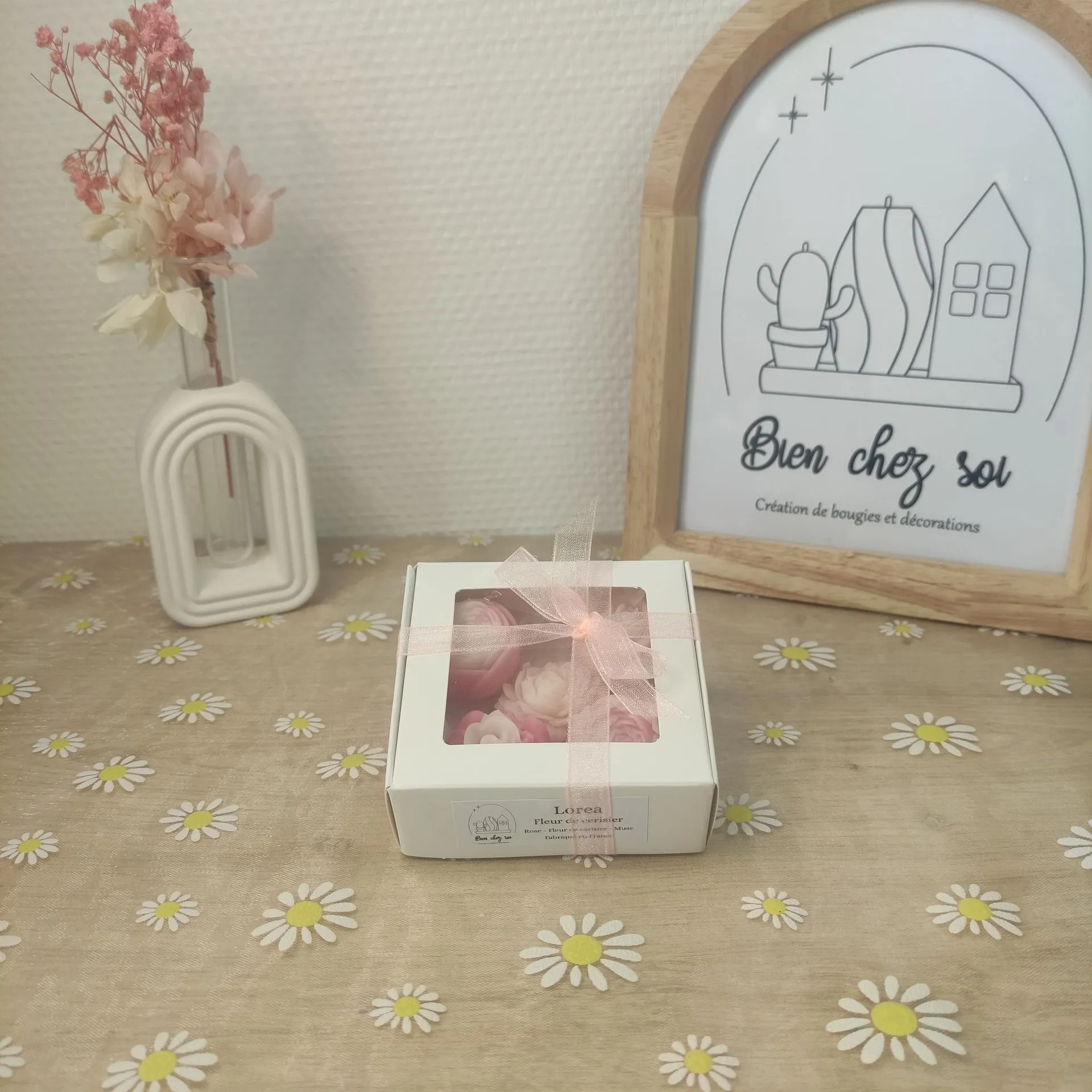 Coffret fondants parfumés Fleur de cerisiers