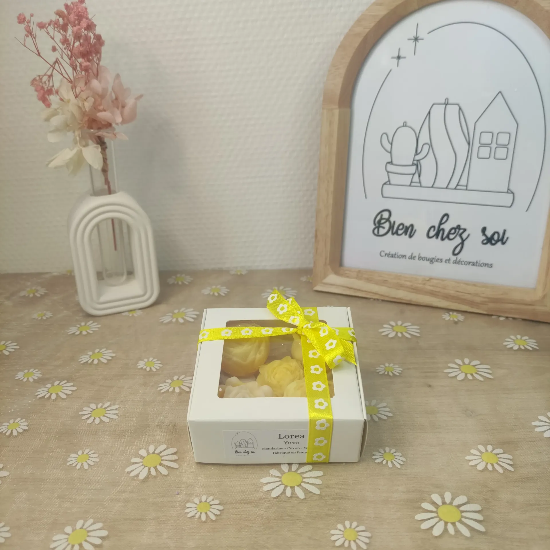 Coffret fondants parfumés Yuzu