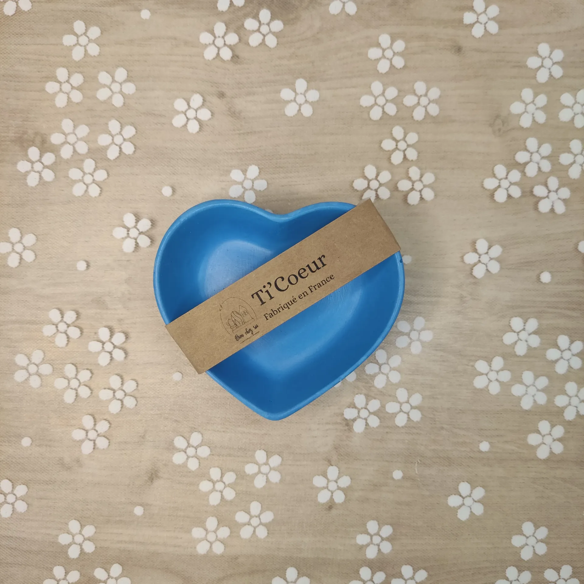 Vide poche Ti'cœur bleu