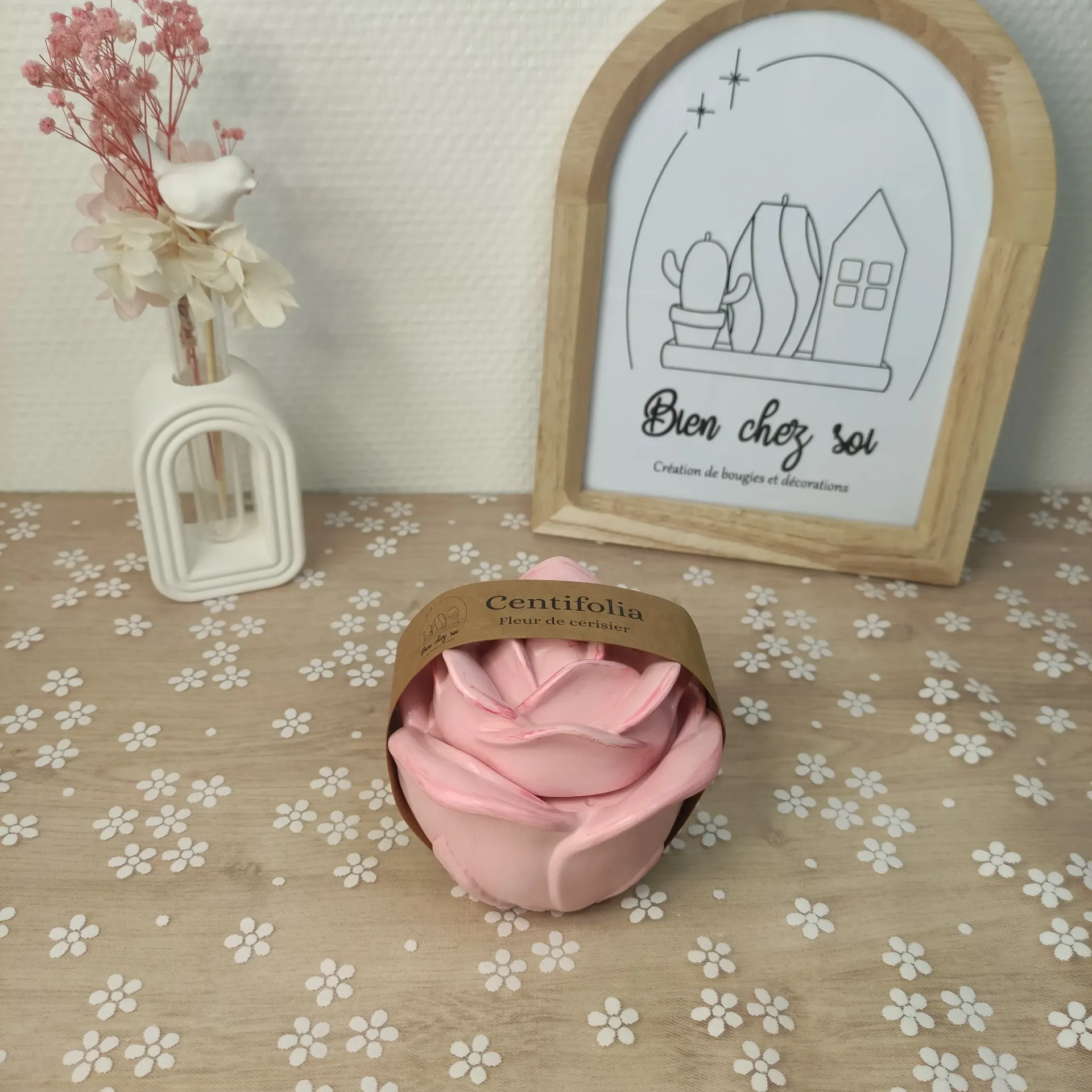 Bougie Centifolia Fleur de cerisier