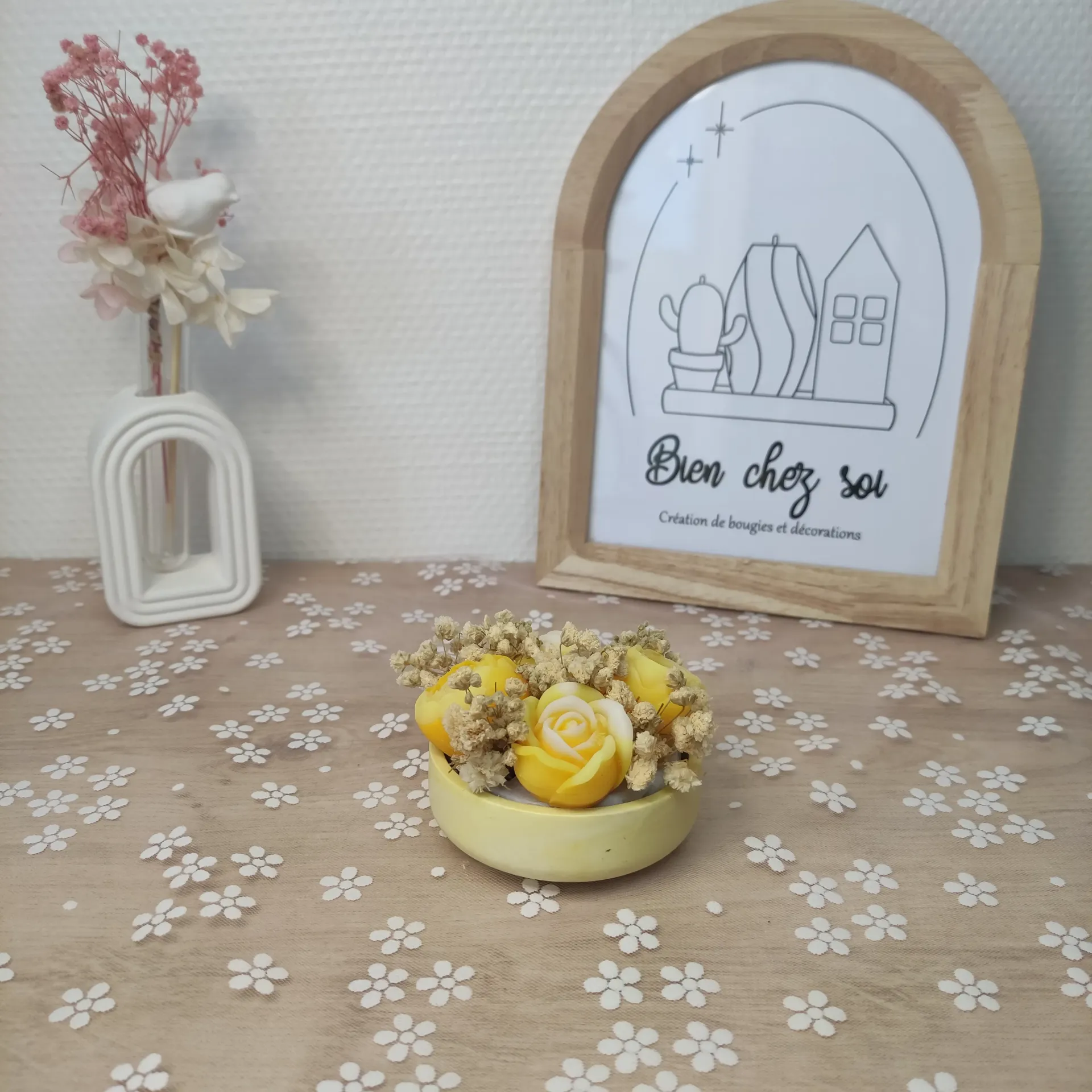 Bouquet de fondants parfumés Énéa citron