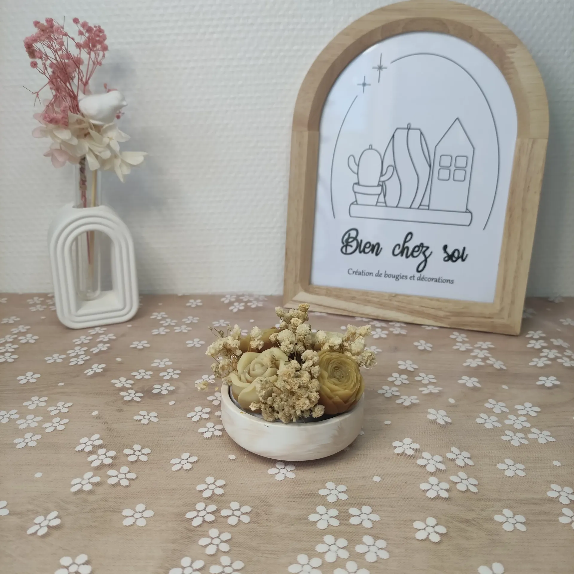 Bouquet de fondants parfumés Énéa Cappuccino