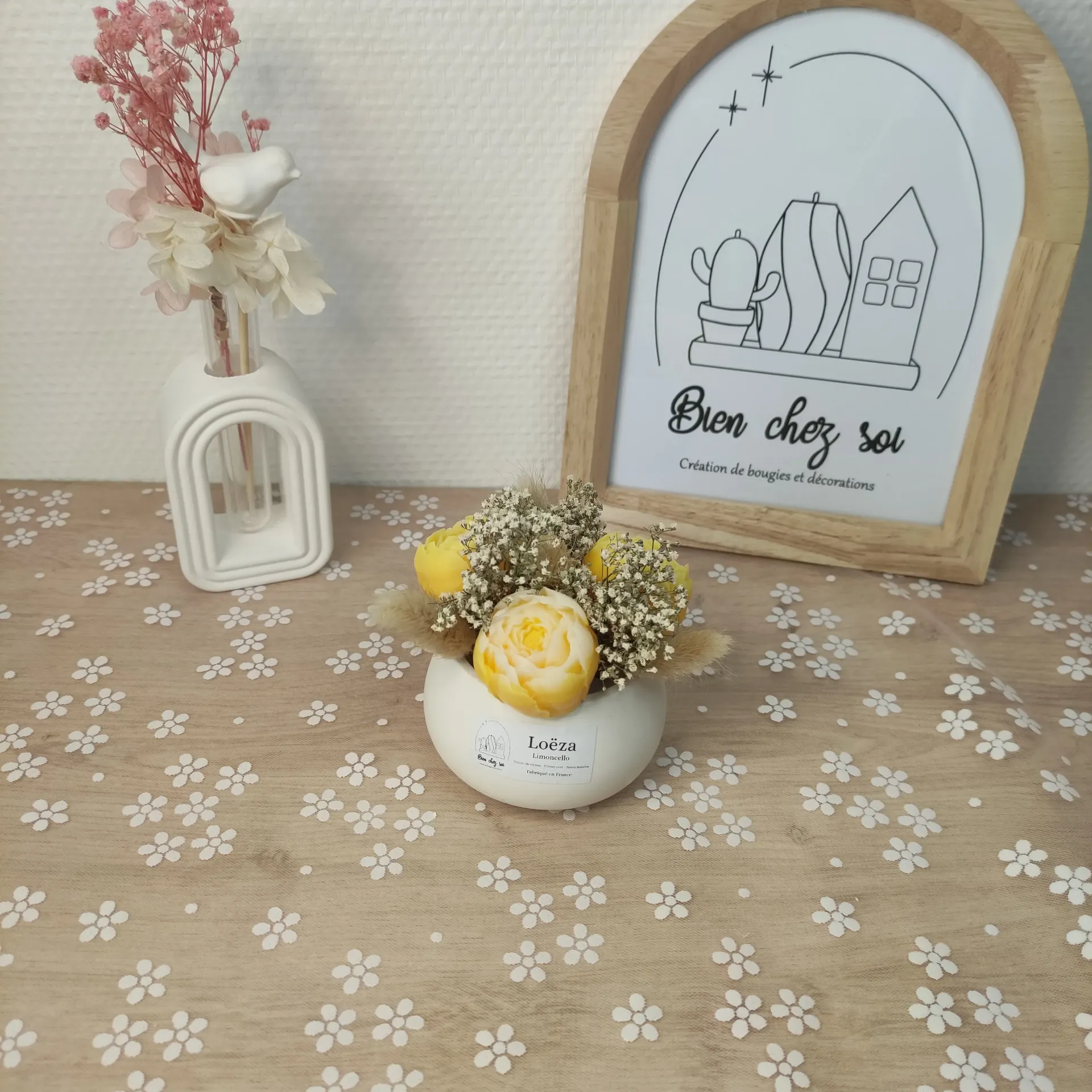 Bouquet de fondants parfumés Loëza Limoncello