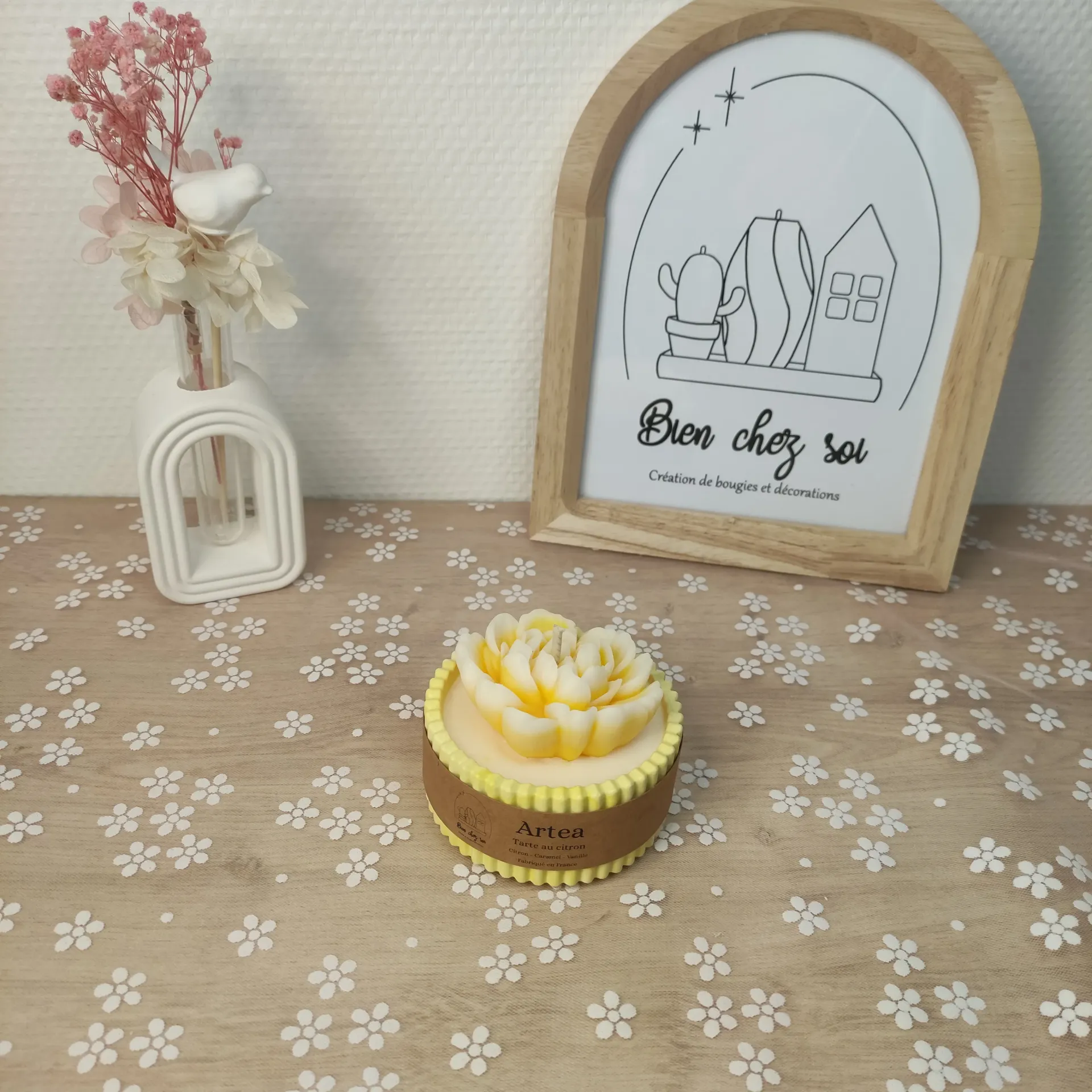 Bougie Artea Tarte au citron