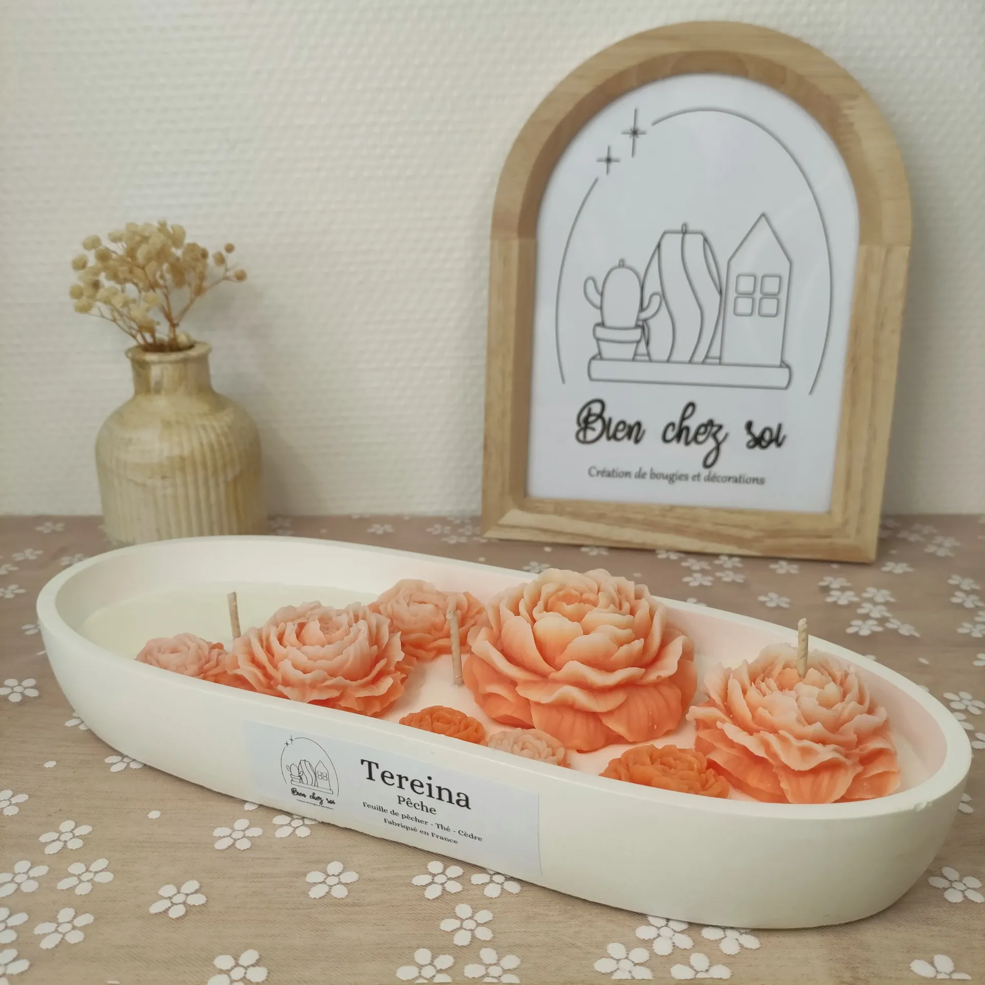 Bougie Tereina Pêche
