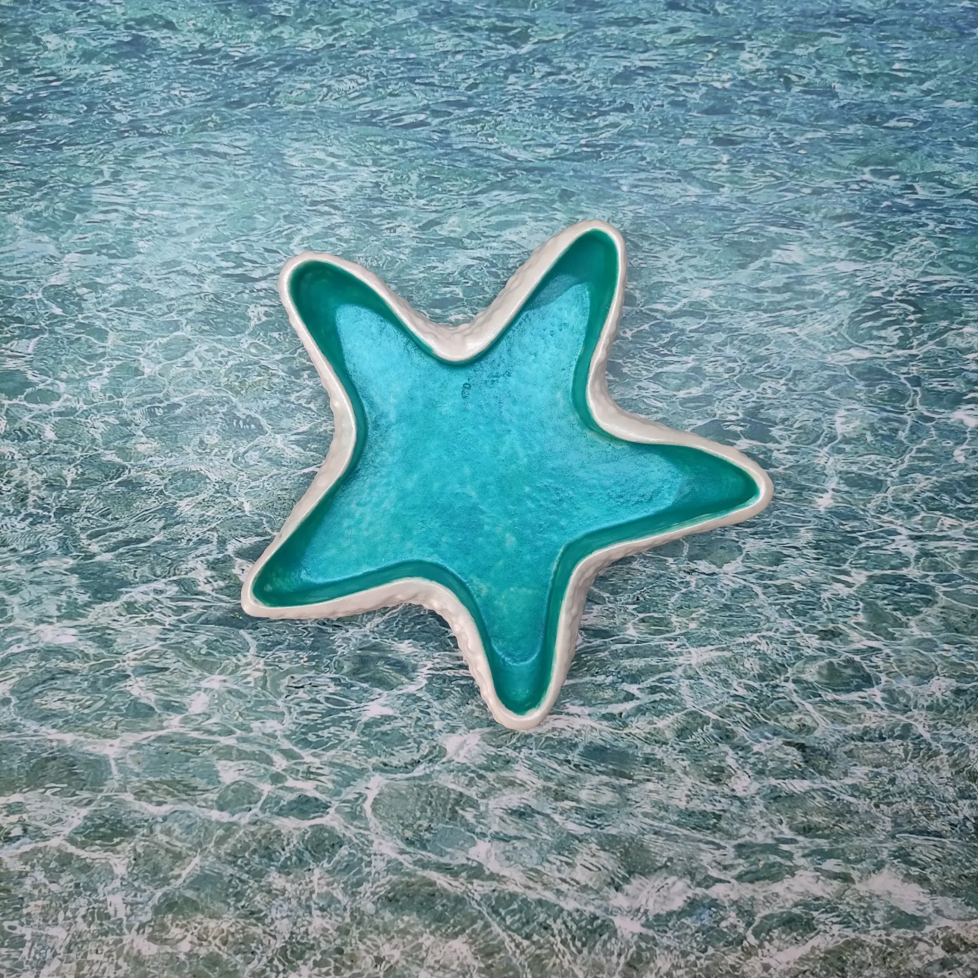Vide poche Estrella blanc et vert