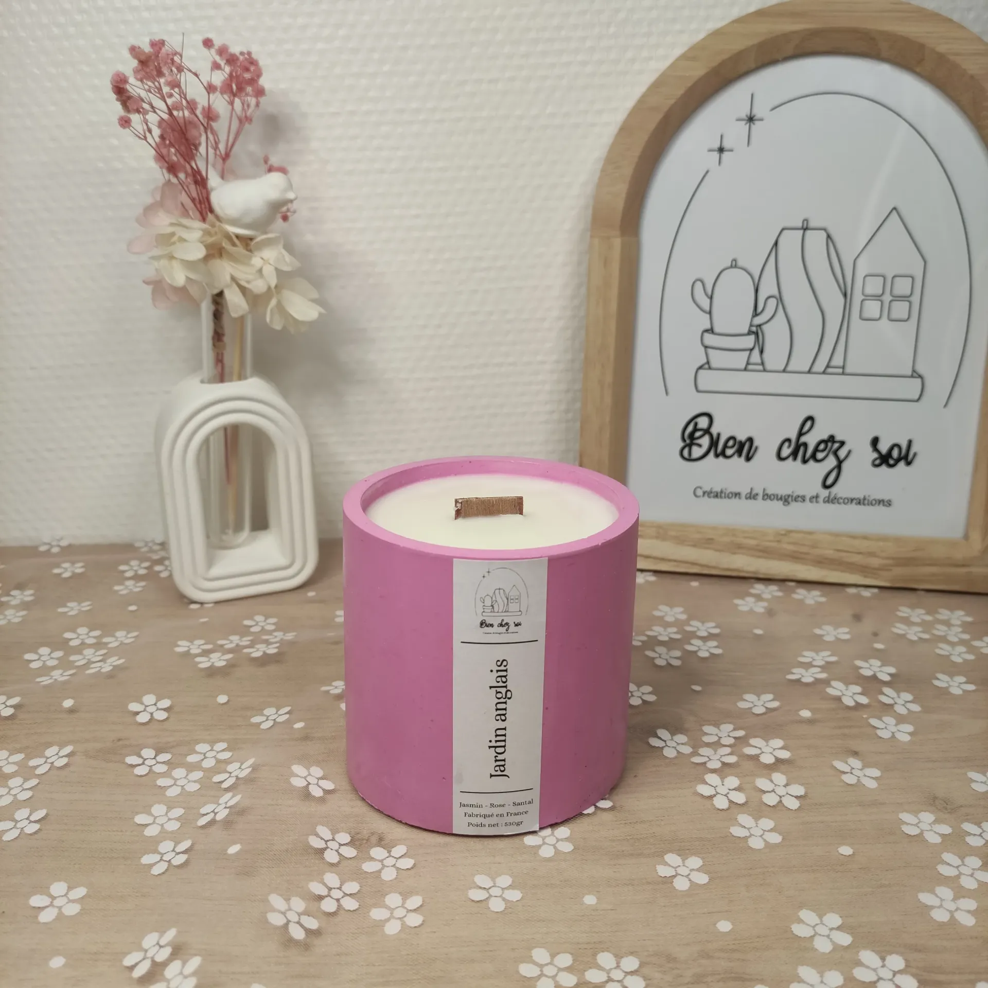 Bougie Jardin anglais