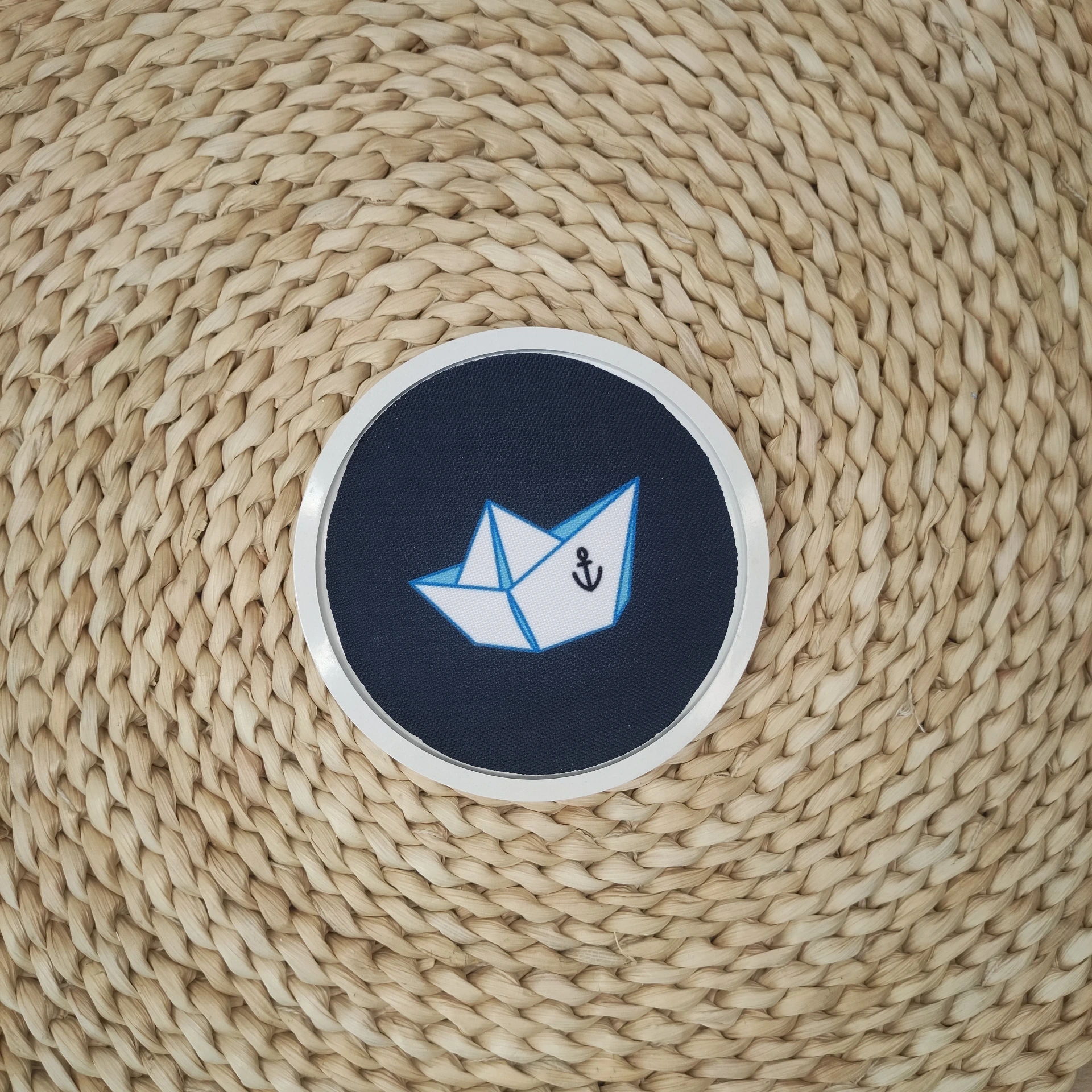 Vide poche Porohita marine bateau origami