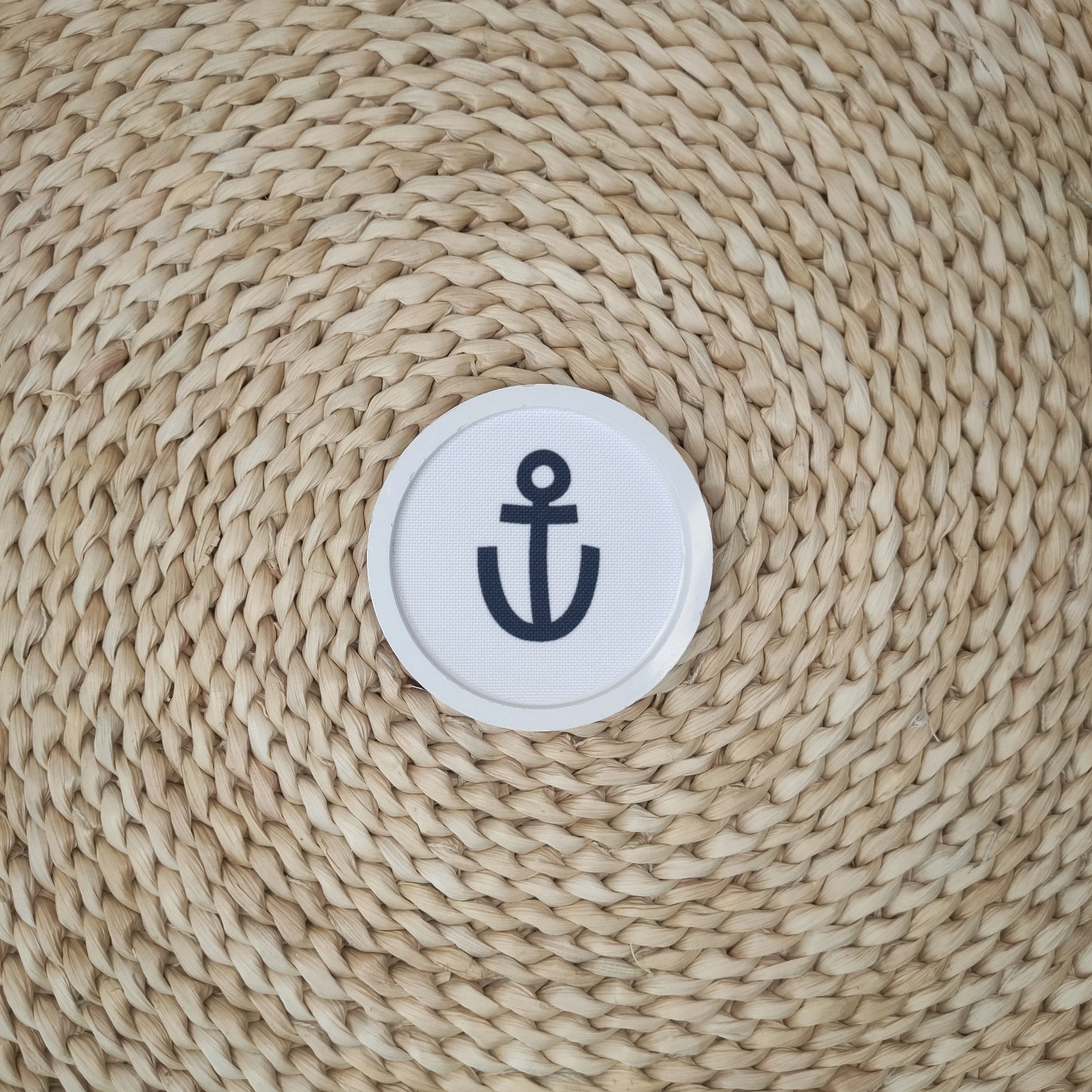 Vide poche Aëla blanc encre bleu marine