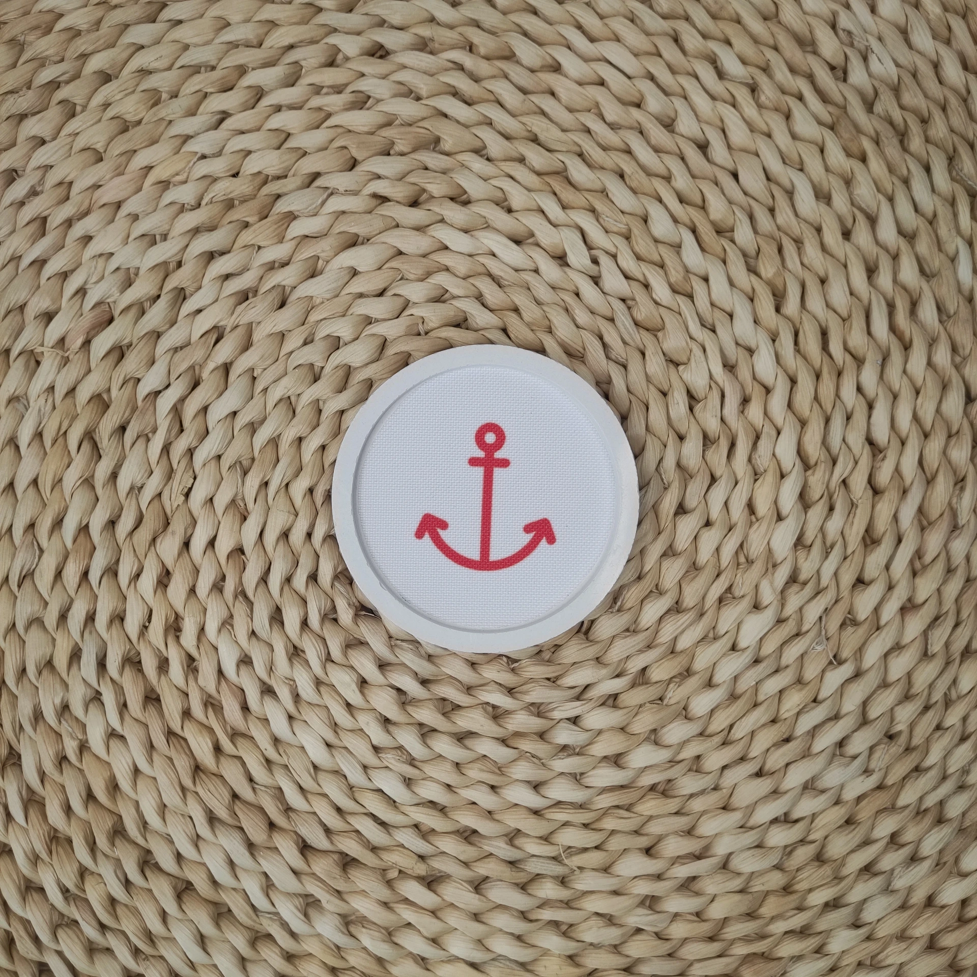 Vide poche Aëla blanc encre rouge