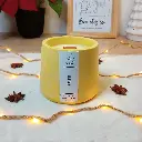 Bougie Yuzu marbrée