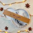 Vide poche Avocado marbré blanc