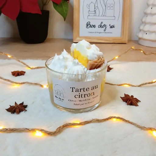 Bougie Tarte au citron