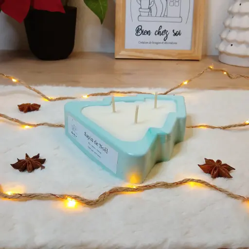 Bougie Sapin de Noël