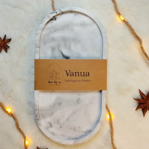 Vide poche Vanua marbré gris