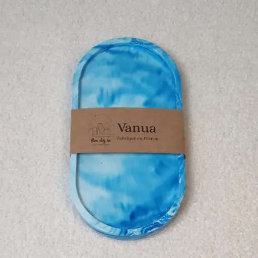 Vide poche Vanua bleu marbré