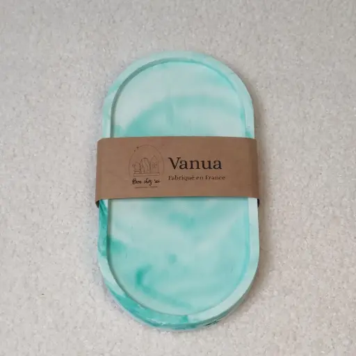 Vide poche Vanua vert marbré