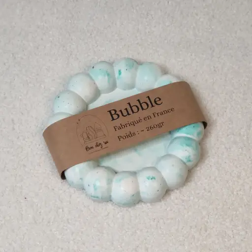 Vide poche Bubble marbré vert