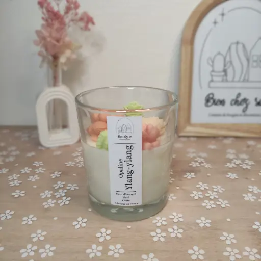 Bougie Opaline Ylang-Ylang