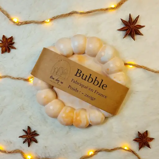 Vide poche Bubble orange marbré