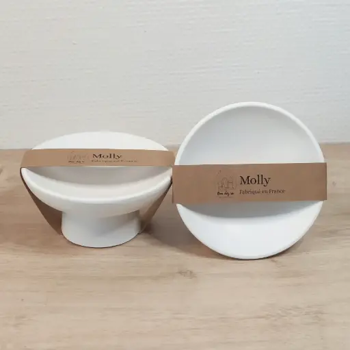 Porte bijoux Molly blanc